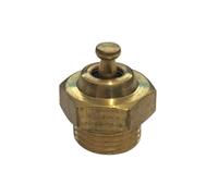 KESOTO Coffee Pressure Valve Coffee Maker Valve Pressure Relief Component Threaded Brass Replacement Coffee Pot Part Suitable for Home Kitchen Use, Bialetti 8.85MM