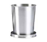 KESOTO Collapsible Measuring Cup Jigger with Keychain, Retractable Folding Bar Tool for Party, Kitchen, Camping, Travel, Running, Multi, 250ml