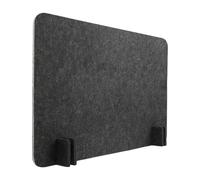 KESOTO Desk Partition for Enhanced Privacy And Noise Reduction in Work Environments, Black grey, 60cmx60cm