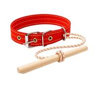 KESOTO Dog Walking Restraint Device, Anti-chasing, Anti-biting, Easy to Put on for Daily Use, Adjustable, Wooden, Lightweight, Size L