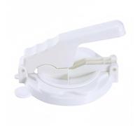 KESOTO Dumpling Dumpling Wrapper Press Dumpling Presser Pastry Press Kitchen Tool with Ergonomic Lever and Reinforced Frame Suitable for Meal Prep Family Kitchens, White
