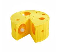 KESOTO Felt Cat Tunnel Cat Tunnel Hideaway Tube Bed With Thick Felt And Toy For Scratching Sneaking And Suitable for curious cats indoor family rooms