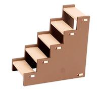 KESOTO Hamster Climbing Ladder, Exercise Toy, Guinea Pig Habitat Accessories, Quick Installation, Sturdy PP Material, Multi-Purpose, 8cmx15cmx15cm
