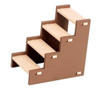 KESOTO Hamster Climbing Ladder, Exercise Toy, Guinea Pig Habitat Accessories, Quick Installation, Sturdy PP Material, Multi-Purpose, 8cmx12cmx12cm