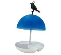 KESOTO Hanging Feeder Food Dispenser for The Outside, Bird Supply Station for The