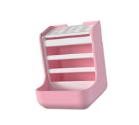 KESOTO Hay Feeder for Rabbits, Food Bowl, Multi-purpose, for Small Animals, Grass Holder, Rodent Feeder, Chinchilla Feeder, pink