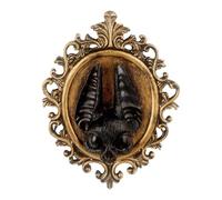 KESOTO Head Wall Decor Resin Sculpture for Home, gold