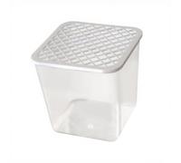 KESOTO Modern Aquarium Tabletop Bowl Mini Terrarium And Tank Transparent with Lid for Clear Visibility Suitable As A Centerpiece
