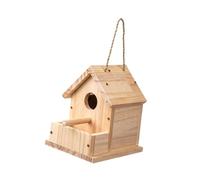 KESOTO Nest for Parakeets, Ventilated Nest with Perch, for Birds, Ideal for Garden, Mockingbirds And Swallows, Balcony Or Outdoors.