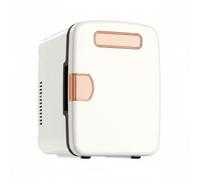 KESOTO Portable Car Refrigerator Fridge Chiller With Body 12v 220v Power And Space Saving Form Suitable for cars road travel workplace stations, White, TypeC