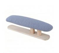 KESOTO Portable Ironing Mini Tabletop Sleeve With Lightweight Design And Solid Wood Base Suitable for quick travel sewing corners, Solid Wood Long Ironing Stool