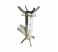 KESOTO Portable Outdoor Camping Wood Burner With Compact Cylindrical Design And Folding Legs Suitable for camping backpacking hiking picnic tailgating beach