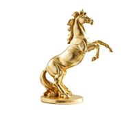 KESOTO Resin Horse Figurine on Base
