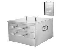 KESOTO Rice Roll Machine Rice Noodle Roll Machine Multifunctional Dumpling Machine, 304 2 layer