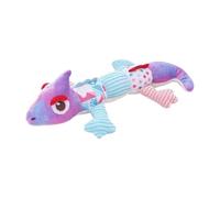 KESOTO Squeaky Plush Dog Toy Chew Toy Stuffed Interactive Play for Small Large Dogs Puppy, Purple