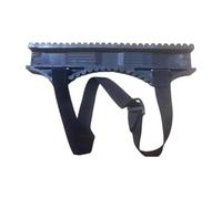 KESOTO Staircase Stabilizer Steep Electrician Rubber Convenient to Use an Anti -Practical for Straight Stairs, with Strap and Screw, 34.5cmx4cm