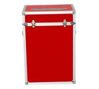 KESOTO Suggestion Box with Red Aluminum Alloy Handle for The