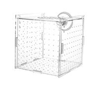 KESOTO Transparent Breeding Separator Box for Acclimatization, Hatchery, Isolation Box for, Guppies And Fry, Single Room