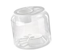 KESOTO Turtle Tank DIY Micro Landscape Creative Desk Trendy Living Room Display Tank Aquatic Aquarium for Dining Room Cafe Decor, XL with lid