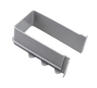 KESOTO U Shape Drain Pipe Cover for Under Sink, Bottom Cutout Accessory for Drawer, Height 8.88 cm