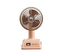 KESOTO Usb Desktop Fan Compact Desk Fan Quiet Desktop Fan Adjustable Tilt Table Fan Usb Rechargeable Cooling Fan Suitable for office study home dorm travel, Pink