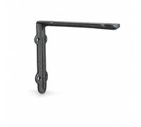 KESOTO Wall Shelf Bracket Cast Iron Bracket Support Shelf Holder Heavy Duty Support with Ornate Roman Column Motif and Rustic Weathered Texture Suitable for , L Simple
