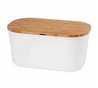 Kesper Bread Box Cutting Board Bamboo Bread Bin Storage Container Pot