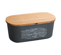 Kesper Bread Box Gray 34Cm