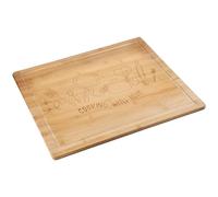 KESPER Buffet Hob Cover Plate with Branding, Material: Bamboo, Dimensions: 56 x 50 x 4 cm, Wood Thickness: 1.6 cm, Colour: Brown, 58598 13
