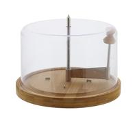 Kesper Cheese Slicer with Hood, Brown, Durchmesser 21 cm