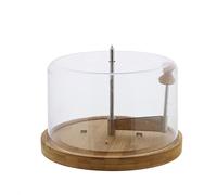 Kesper Cheese Slicer with Hood, Brown, Durchmesser 21 cm
