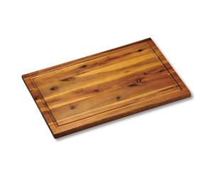 Kesper Cutting Board, Acacia, Brown, 40 x 26 x 1.5 cm