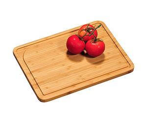 Kesper Cutting Board, Bamboo, Brown, 36 x 26 x 1.6 cm