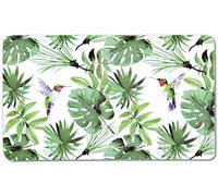 Kesper Melamine Tropical Breakfast Board, 23.5 x 14.5 cm, Non-Slip, Dishwasher Safe