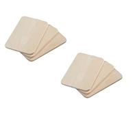 KESPER - Pack of 6 - Breakfast Board Chopping Board - Birch Wood - 22 x 14 cm