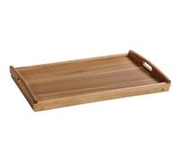 Kesper Serving Tray 55 x 35 X 24 CM With Feet, From Acacia Wood Kitchen Foldable