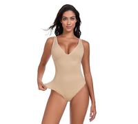 KESSER Women's Backless Body Shaper Shaping Body Shaping Shapewear Adjustable Shoulder Strap Underwear Slimming Bustier Seamless Flat Abdomen, Skins, M