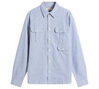 Kestin Men's Kinnaird Shirt Blue Chambray