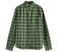 Kestin Men's Raeburn Button Down Shirt Green Check