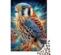 Kestrel 1000 Piece Jigsaw Puzzle with Whimsical Design - A Charming Challenge for Adults And Kids Age 14 Years Up52x38cm/1000pcs