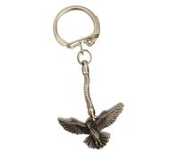 Kestrel R176 Emblem made of fine English Pewter on a snake keyring