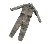 kesurpae 1/6 Scale Figures Jumpsuit Exclusive Style Tailored Fit for 12 Inch Male Action Figures Makes Model More Realistic and Attractive 1/6 Pilot Costume Dress Up Doll