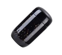 kesurpae 200ml Starry Sky Leak-Proof Insulated Coffee Cup Vacuum Flask School Camping Indoor Outdoor Water Bottle Thermal Mug, Black