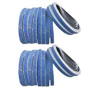 kesurpae 20PCS Sander 40 Particles Furniture And Working Sanding Bands Sand Belt Blue Sand 13 x 457mm Precision for Wood, Steel