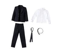 kesurpae 21 1/6 Scale Men Suits Designed with Realism in Mind Elevate Any Male Action Figure to Dapper Status 1/6 Scale Top Coat with Pants Model for Action Figures. for 12 Inch