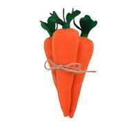 kesurpae 3piece Spring Vegetable Prop Ornaments Durable Non-woven Fabric Easy To Store 19x5cm Can Repack With Own Wrap Paper