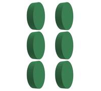kesurpae 6piece For Home Hotel Wedding Decor Dry Artificial Flowers Foam Oasi 6pcs/set Any Floral For Beautiful Heart Foam, Green, 8 * 4CM