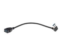 kesurpae 90 Degree USB 0 Extension Cable Black Fits Tight Corners And Spaces For Any Setup PC Computer Which 90 Degrees Angles Or Space/Cornor Restrictions.