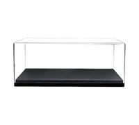kesurpae Acrylic Display Case with Stackable Characteristics for 1/43 Scale Model Cars Featuring Clear Showcase Display Stand Storage Holder Showcase Countertop