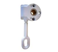 kesurpae Adjustable Manual Worm Gear For Outdoor Versatile Crank Option For Patio Or RV Setup Aluminum Alloy Awning Sunshade Canopy Accessories Yard Aluminum Alloy Patio Balcony